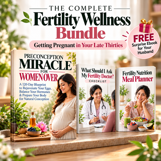 Complete Fertility Bundle + FREE Surprise Ebook for Your Husband